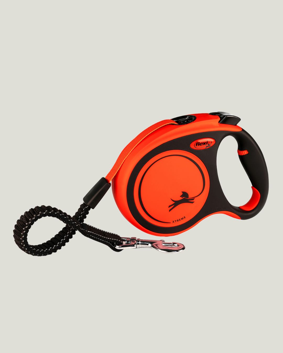 Flexi Rollleine Xtrem Gurt in Schwarz Größe S, M und L 5 meter und 8 Meter