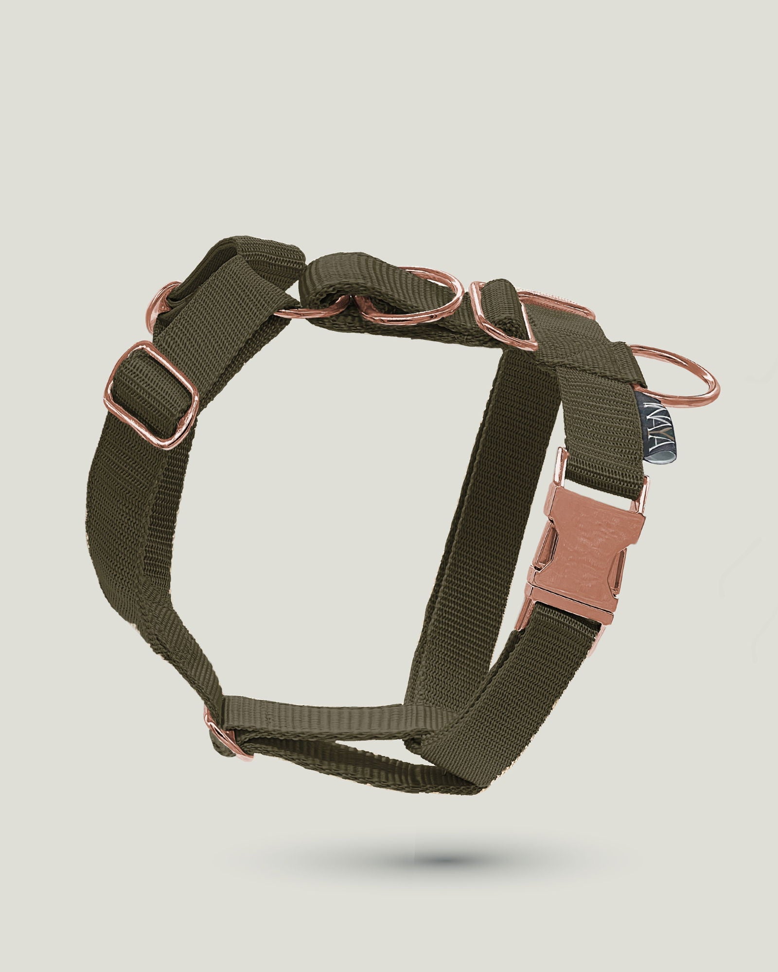 Flexi leine pawINAYA® Hunde Geschirr - 3cm - - Hundeleine Schleppleine Halsband Hundegeschirr