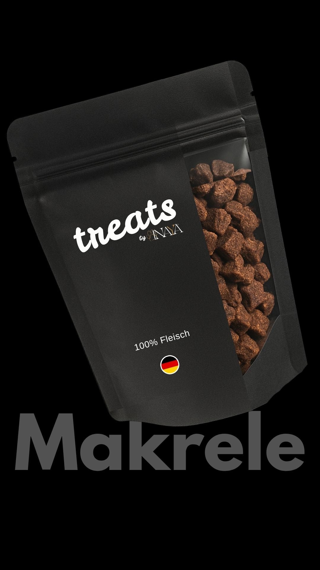 100% Makrele Luftgetrocknet