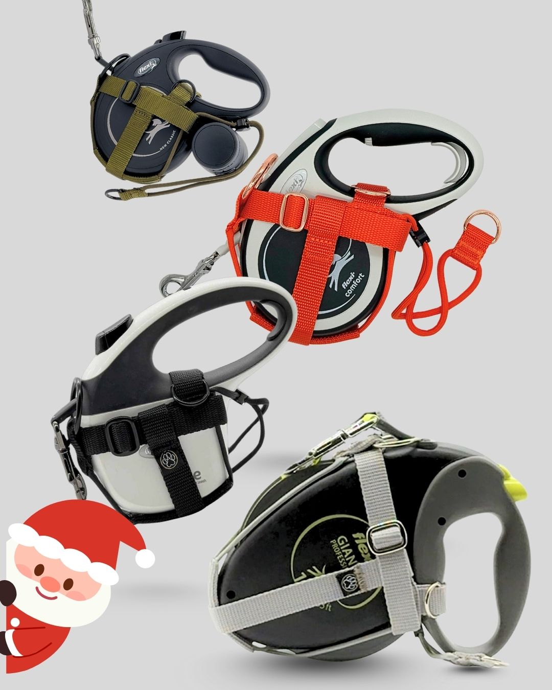 Halfter ONE | Für alle flexi | inkl. 3-in-1 Hundeleine