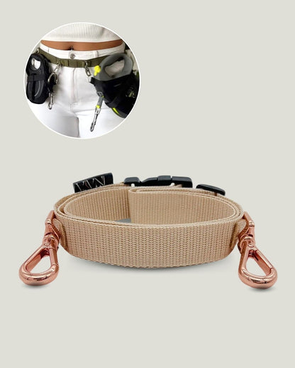 pawINAYA® belt for 2 dogs