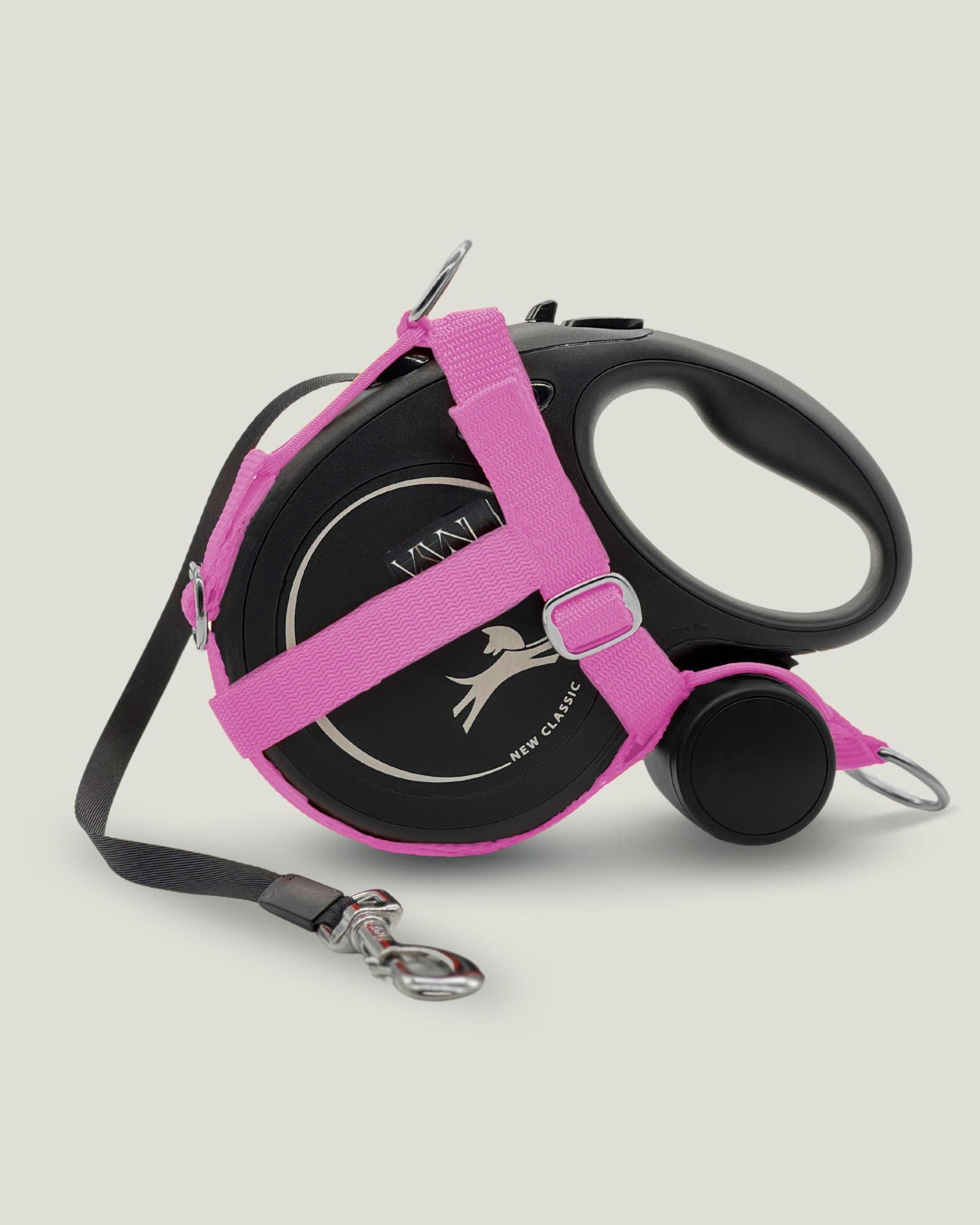 Flexi leine pawINAYA®  Halfter - Flexi mit MULTIBOX - Hundeleine Schleppleine Halsband Hundegeschirr
