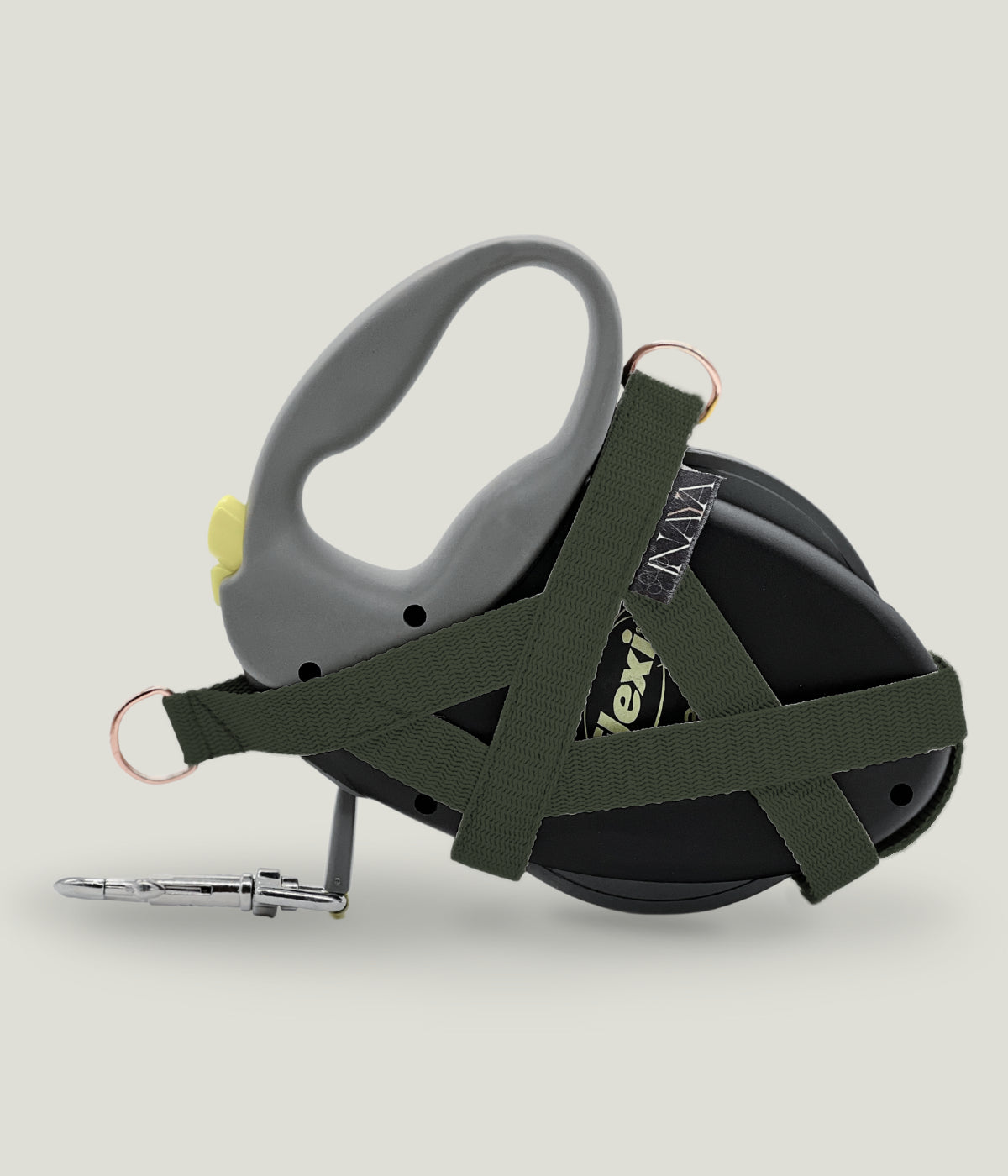 Flexi leine pawINAYA®  Halfter für Professional Giant - Hundeleine Schleppleine Halsband Hundegeschirr