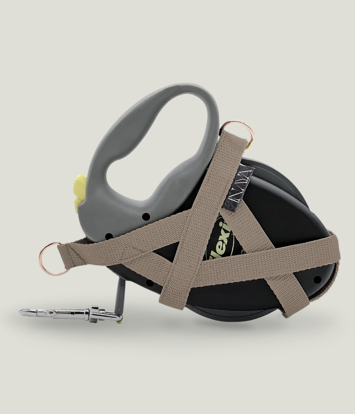 Flexi leine pawINAYA®  Halfter für Professional Giant - Hundeleine Schleppleine Halsband Hundegeschirr
