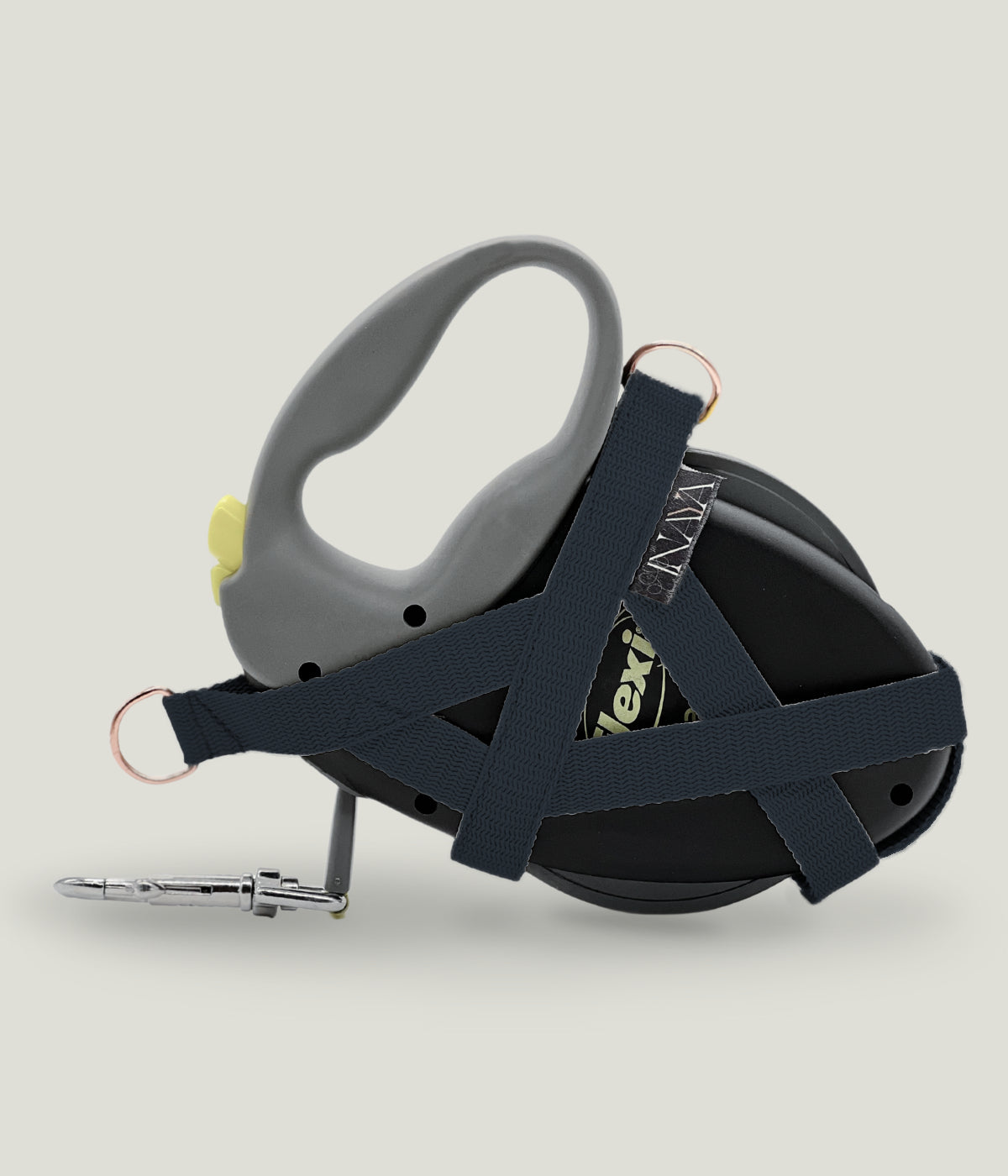 Flexi leine pawINAYA®  Halfter für Professional Giant - Hundeleine Schleppleine Halsband Hundegeschirr