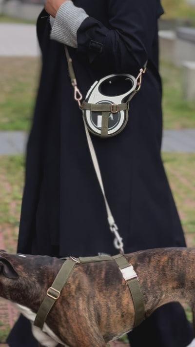 Halterung für flexi halfter holster Handfreie Hunde leine 